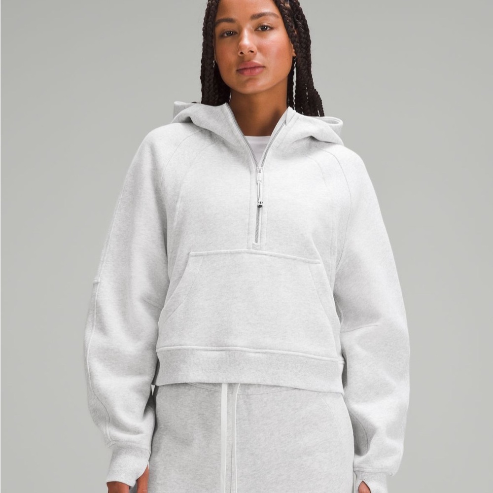 Scuba Oversized Half-Zip Hoodie!